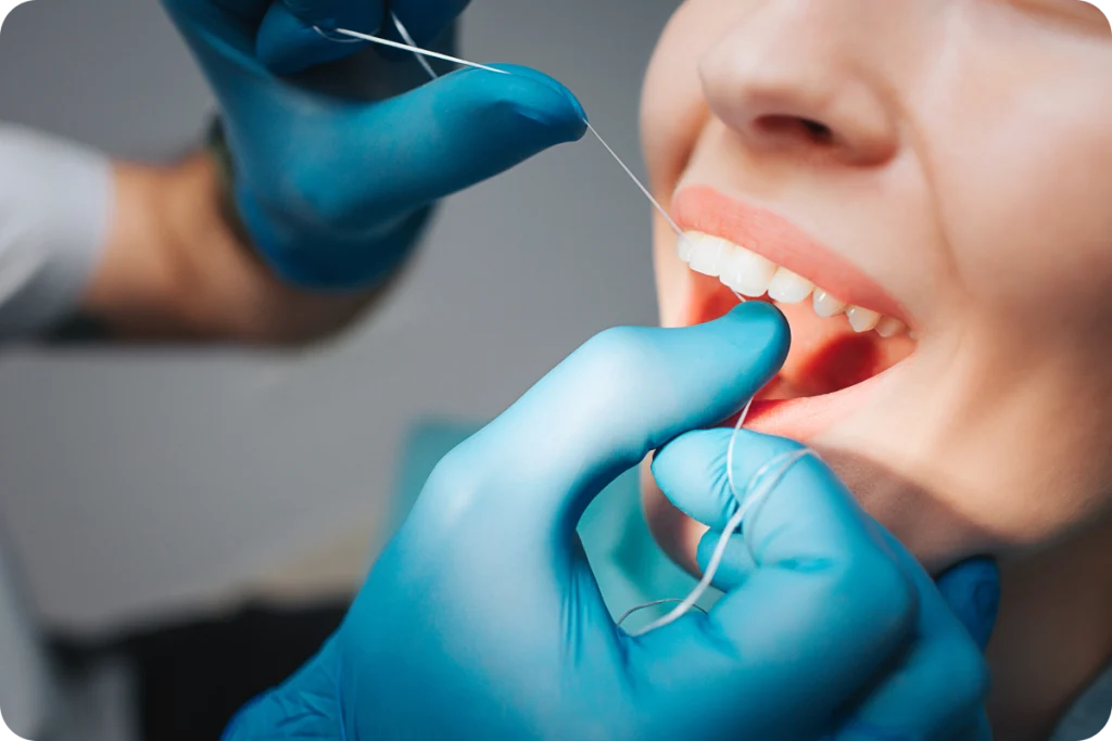 Hygiène des gencives en parodontologie à Rambouillet