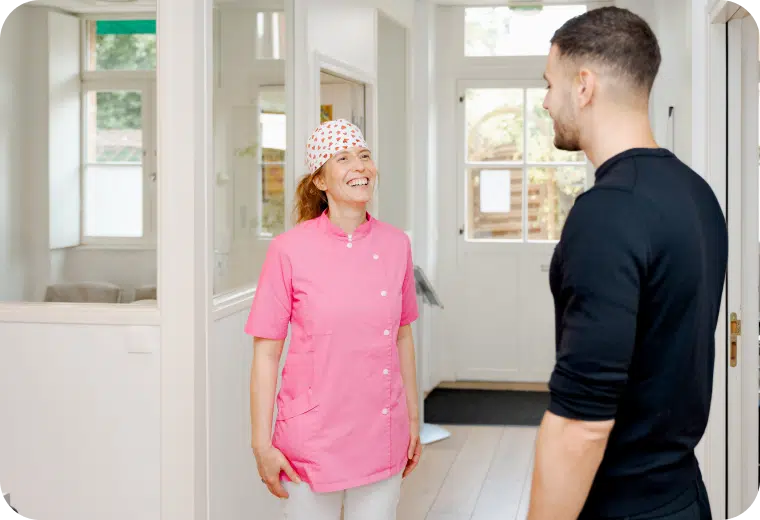 Suivi d'un patient à la sortie du cabinet